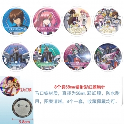 Gundam Anime Circular laser ra...