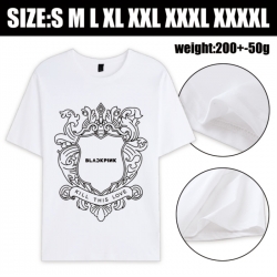 BLACK PINK Anime printed pure ...