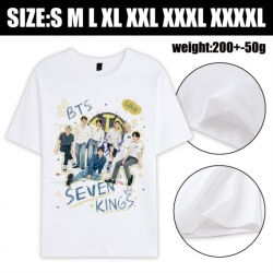 BTS Anime printed pure cotton ...