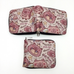 Kapibala Short zipper card wal...