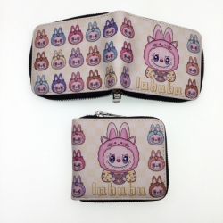 Labubu Short zipper card walle...