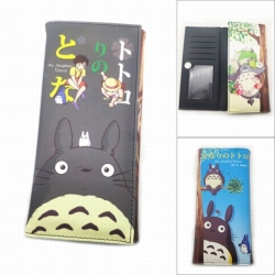 TOTORO Anime Long Tri-Fold Wal...