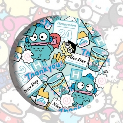 sanrio Anime tinplate brooch b...