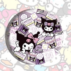 sanrio Anime tinplate brooch b...
