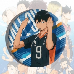 Haikyuu!! Anime tinplate brooc...