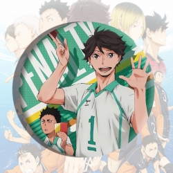 Haikyuu!! Anime tinplate brooc...