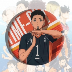 Haikyuu!! Anime tinplate brooc...