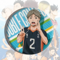 Haikyuu!! Anime tinplate brooc...