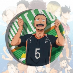 Haikyuu!! Anime tinplate brooc...