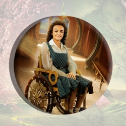 The Wicked Anime tinplate broo...