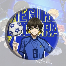 BLUE LOCK Anime tinplate brooc...