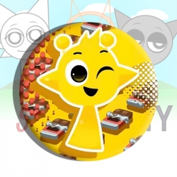 Sprunki Plush Anime tinplate b...