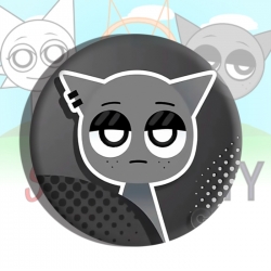 Sprunki Plush Anime tinplate b...