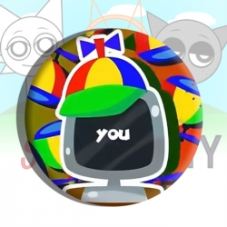 Sprunki Plush Anime tinplate b...