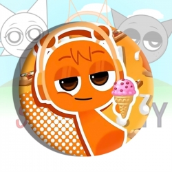 Sprunki Plush Anime tinplate b...