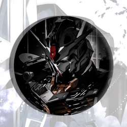 Gundam Anime tinplate brooch b...
