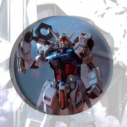 Gundam Anime tinplate brooch b...