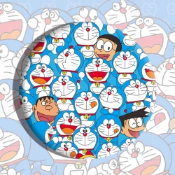 Doraemon Anime tinplate brooch...