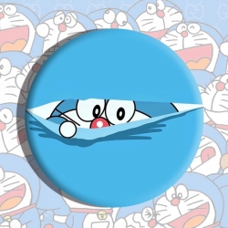 Doraemon Anime tinplate brooch...