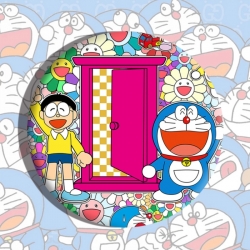Doraemon Anime tinplate brooch...