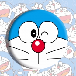 Doraemon Anime tinplate brooch...
