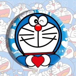 Doraemon Anime tinplate brooch...