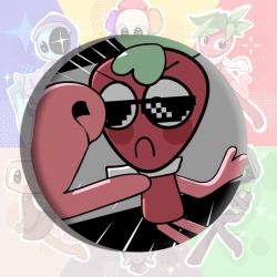 Dandy's World Anime tinplate b...