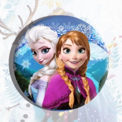 Frozen Anime tinplate brooch b...