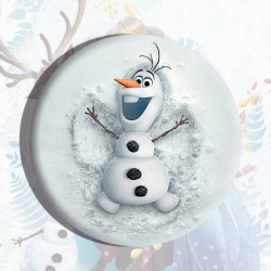 Frozen Anime tinplate brooch b...