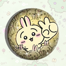 Chiikawa Anime tinplate brooch...