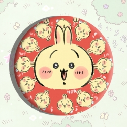 Chiikawa Anime tinplate brooch...