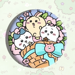 Chiikawa Anime tinplate brooch...