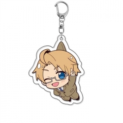 Hetalia Anime Acrylic Keychain...