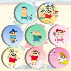 CrayonShin Anime tinplate broo...