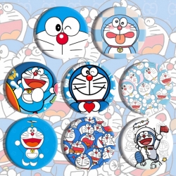 Doraemon Anime tinplate brooch...