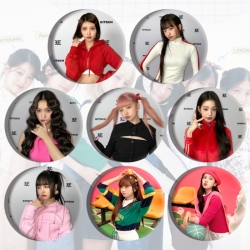 IVE Anime tinplate brooch badg...