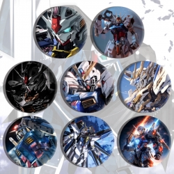 Gundam Anime tinplate brooch b...