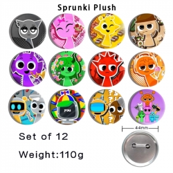 Sprunki Plush Anime tinplate b...