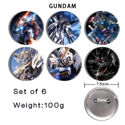 Gundam Anime Tinplate Bright F...