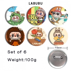 LABUBU Anime Tinplate Bright F...