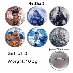 Nezha Anime Tinplate Bright Fi...