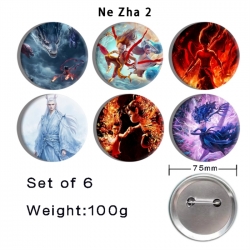 Nezha Anime Tinplate Bright Fi...