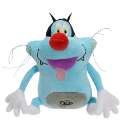 Silly cat Plush doll height 35...