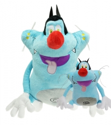 Silly cat Plush doll height 17...