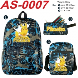 Pokemon Anime canvas backpack ...