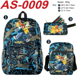 Pokemon Anime canvas backpack ...