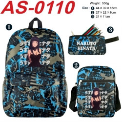 Naruto Anime canvas backpack b...