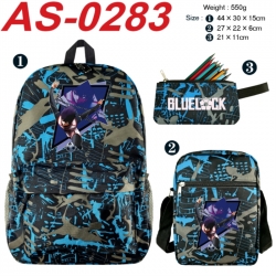 BLUE LOCK  Anime canvas backpa...