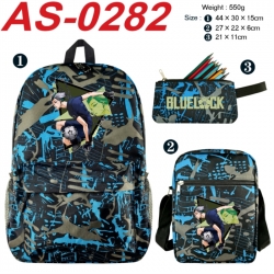 BLUE LOCK  Anime canvas backpa...