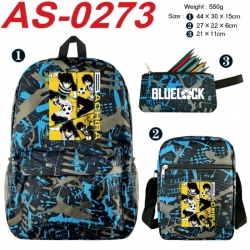 BLUE LOCK  Anime canvas backpa...